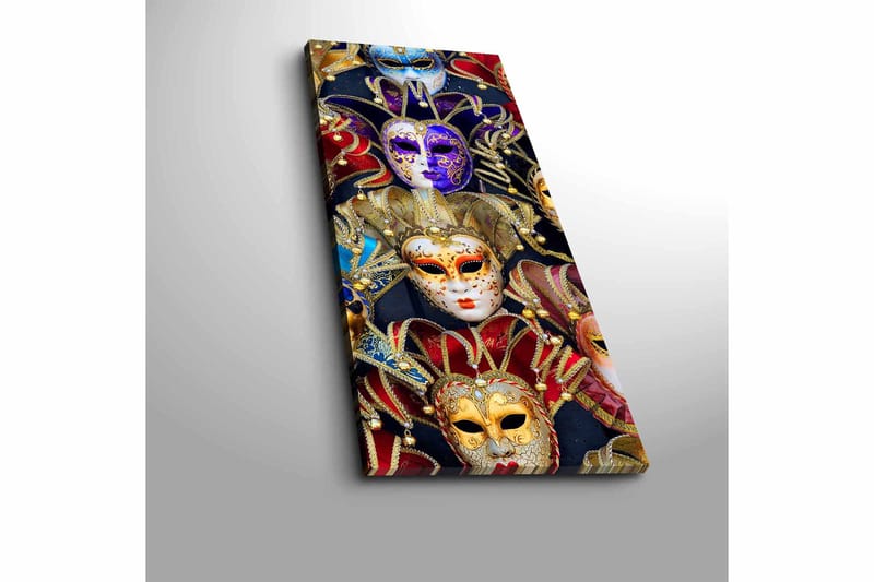 Dekorativ Canvasbillede 30x70 cm - Flerfarvet - Boligtilbehør - Billeder & kunst - Billeder på lærred