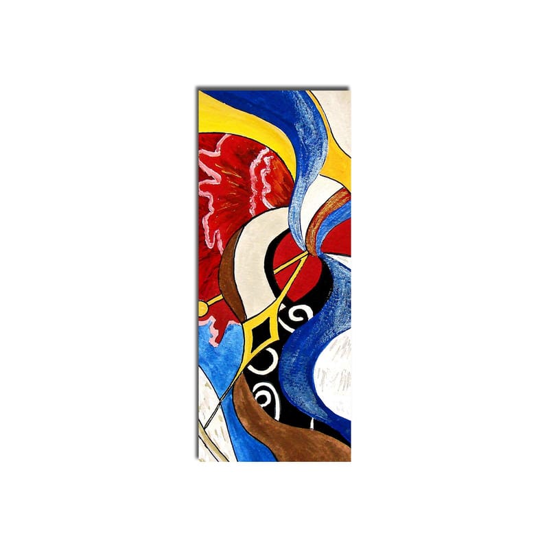Dekorativ Canvasbillede 30x70 cm - Flerfarvet - Boligtilbehør - Billeder & kunst - Billeder på lærred