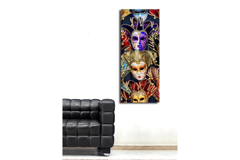 Dekorativ Canvasbillede 30x70 cm - Flerfarvet - Boligtilbehør - Billeder & kunst - Billeder på lærred