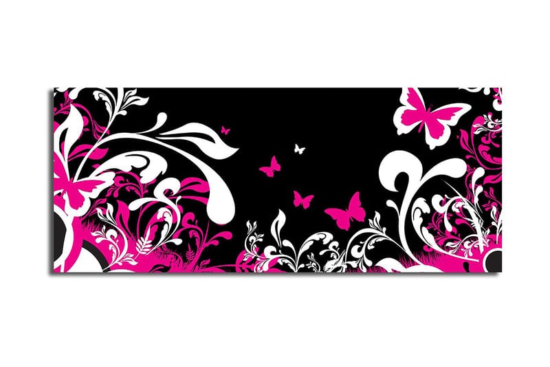 Dekorativ Canvasbillede 30x70 cm - Flerfarvet - Boligtilbehør - Billeder & kunst - Billeder på lærred