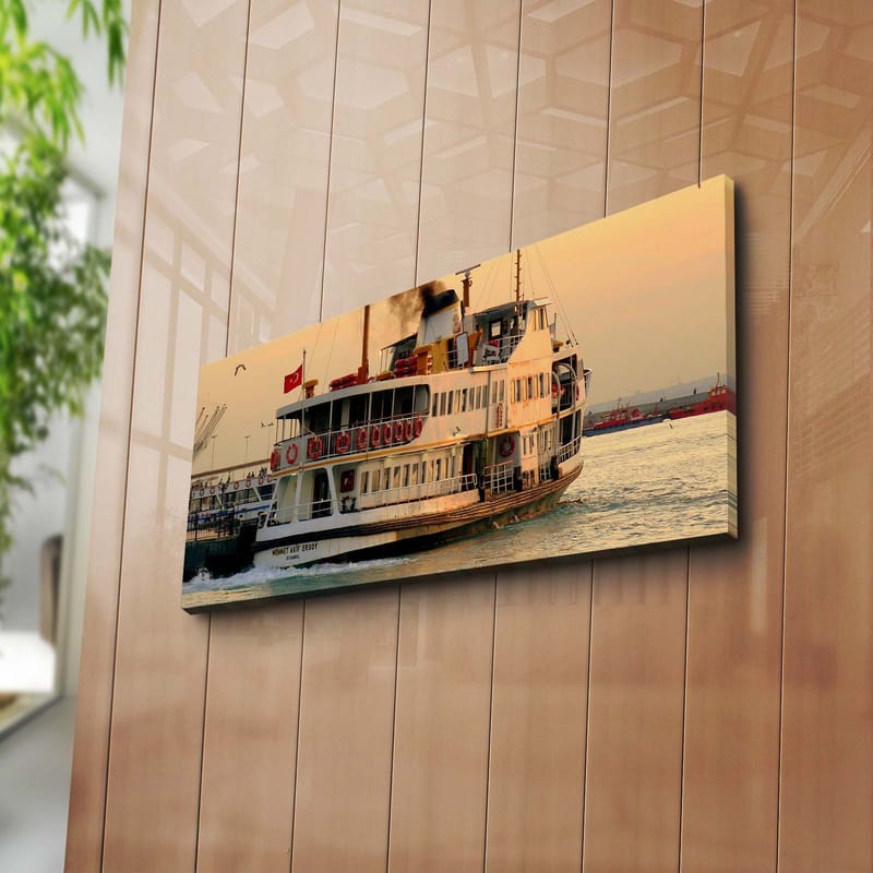 Dekorativ Canvasbillede 30x70 cm - Flerfarvet - Boligtilbehør - Billeder & kunst - Billeder på lærred