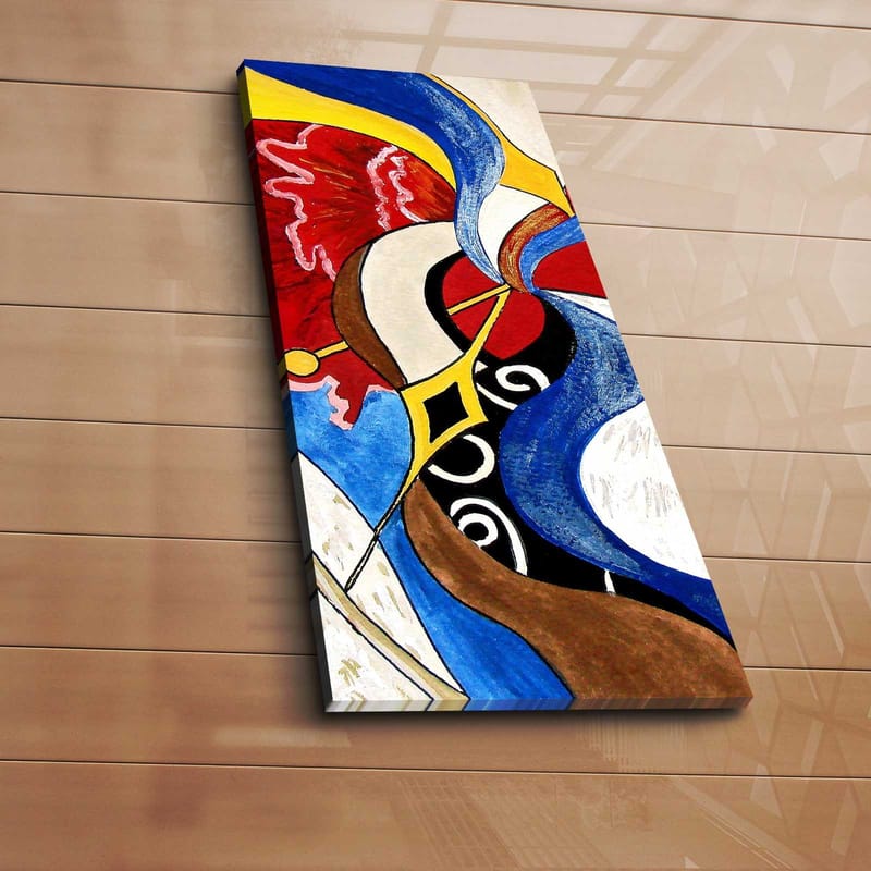 Dekorativ Canvasbillede 30x70 cm - Flerfarvet - Boligtilbehør - Billeder & kunst - Billeder på lærred