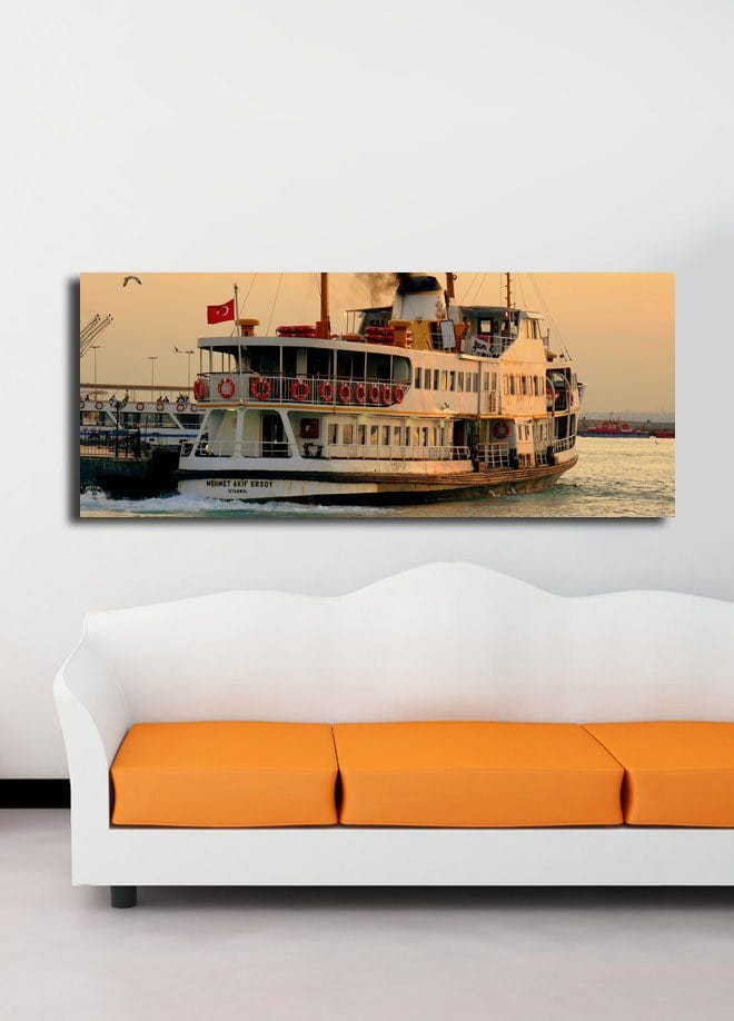 Dekorativ Canvasbillede 30x70 cm - Flerfarvet - Boligtilbehør - Billeder & kunst - Billeder på lærred