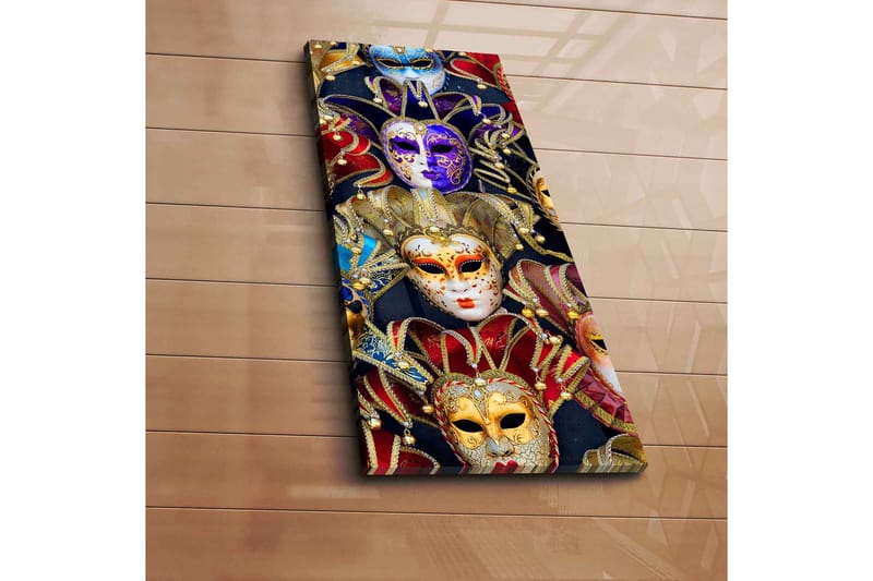 Dekorativ Canvasbillede 30x70 cm - Flerfarvet - Boligtilbehør - Billeder & kunst - Billeder på lærred