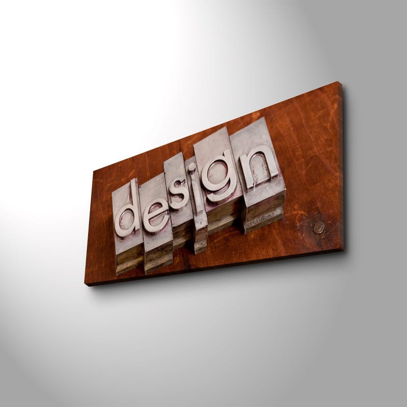 Dekorativ Canvasbillede 30x70 cm, Flerfarvet