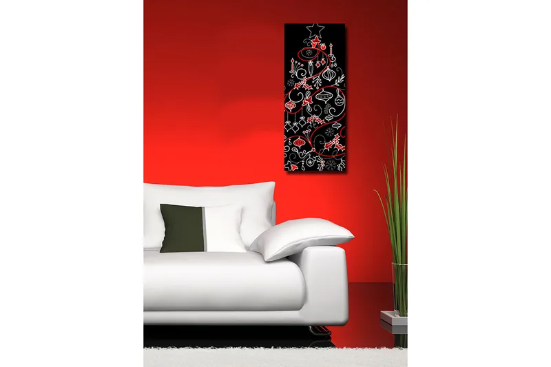 Dekorativ Canvasbillede 30x70 cm, Flerfarvet