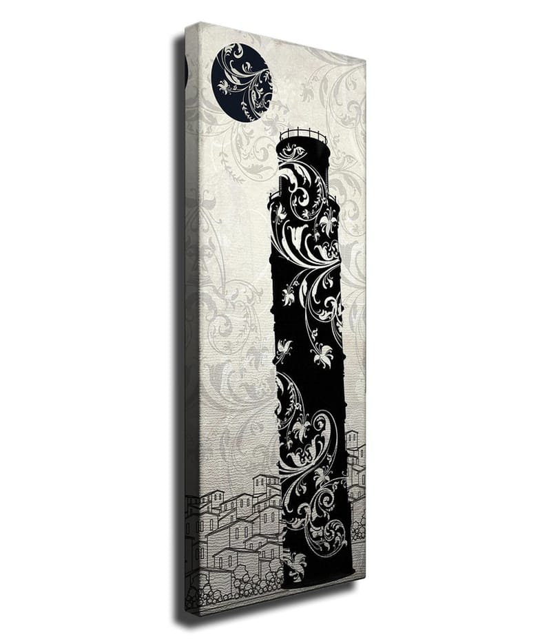 Dekorativ Canvasbillede 30x80 cm - Flerfarvet - Boligtilbehør - Billeder & kunst - Billeder på lærred