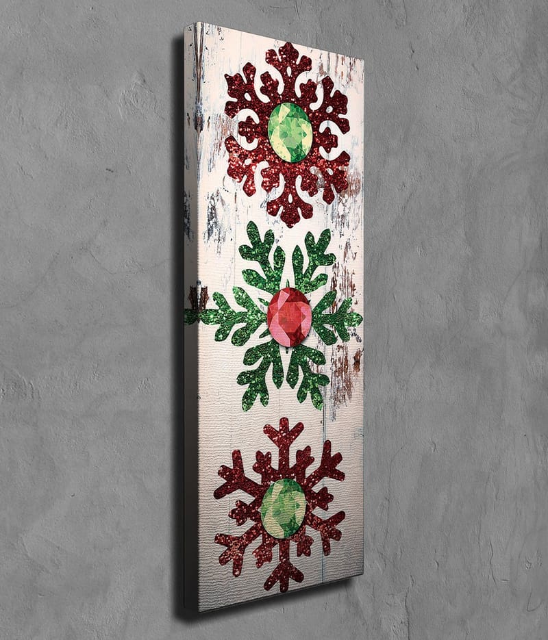 Dekorativ Canvasbillede 30x80 cm - Flerfarvet - Boligtilbehør - Billeder & kunst - Billeder på lærred
