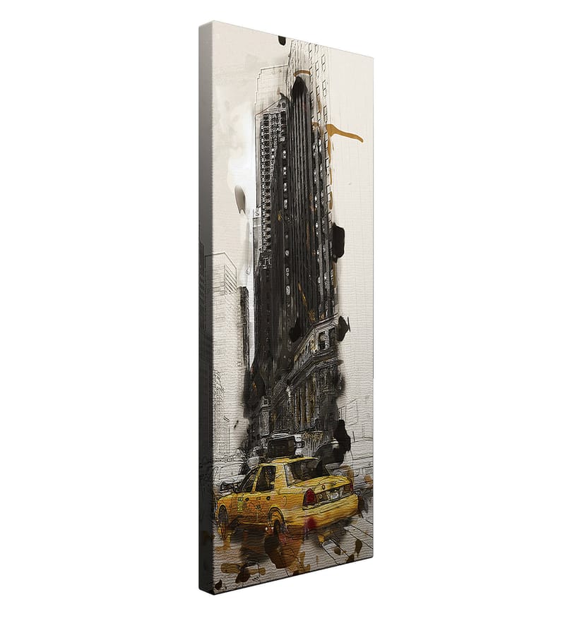 Dekorativ Canvasbillede 30x80 cm - Flerfarvet - Boligtilbehør - Billeder & kunst - Billeder på lærred