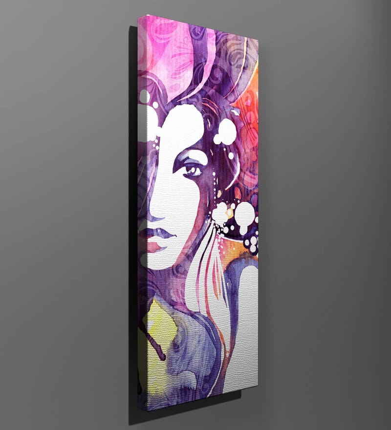 Dekorativ Canvasbillede 30x80 cm - Flerfarvet - Boligtilbehør - Billeder & kunst - Billeder på lærred