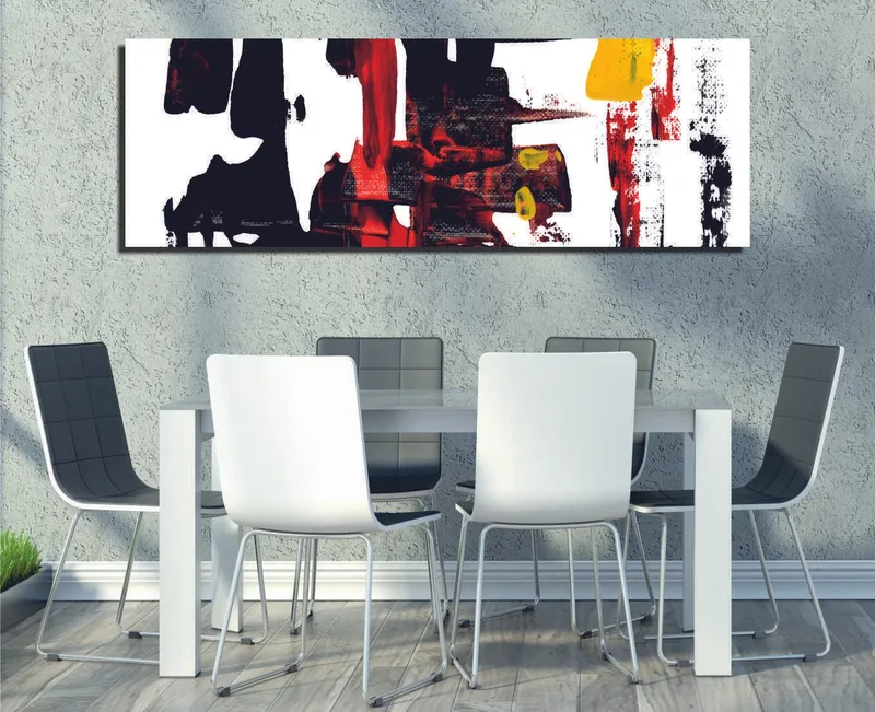 Dekorativ Canvasbillede 30x80 cm, Flerfarvet