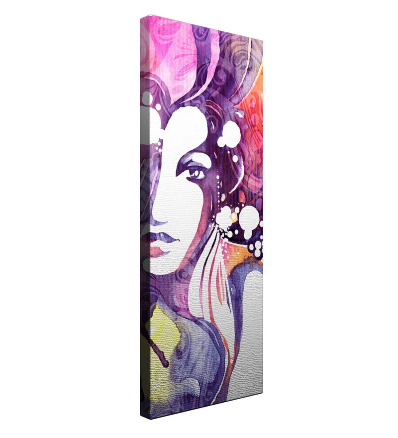 Dekorativ Canvasbillede 30x80 cm - Flerfarvet - Boligtilbehør - Billeder & kunst - Billeder på lærred