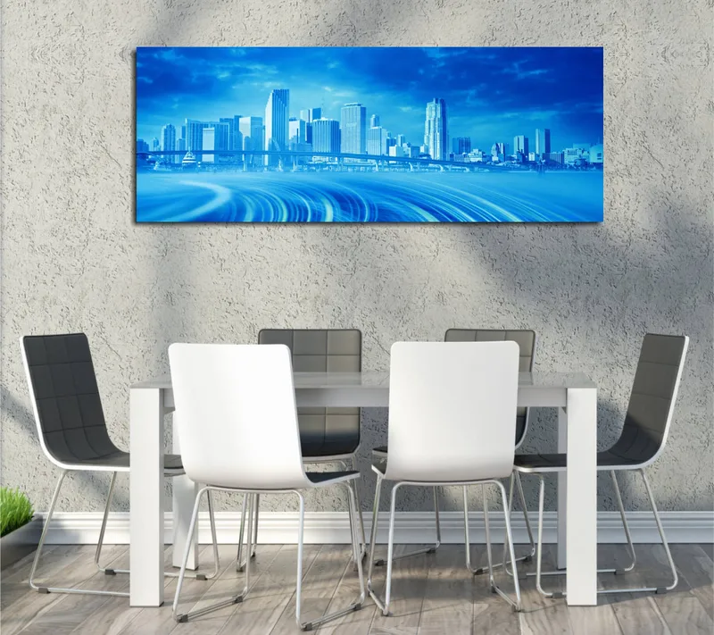 Dekorativ Canvasbillede 30x80 cm, Flerfarvet