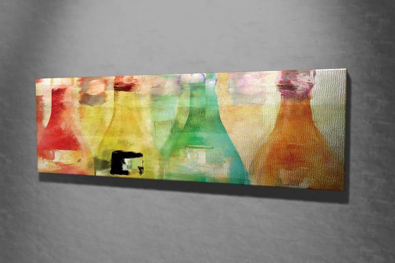 Dekorativ Canvasbillede 30x80 cm - Flerfarvet - Boligtilbehør - Billeder & kunst - Billeder på lærred