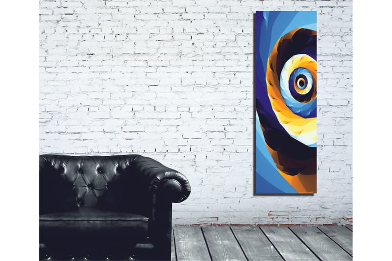 Dekorativ Canvasbillede 30x80 cm - Flerfarvet - Boligtilbehør - Billeder & kunst - Billeder på lærred