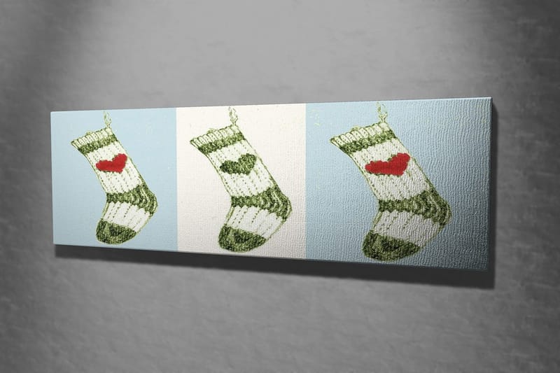 Dekorativ Canvasbillede 30x80 cm - Flerfarvet - Boligtilbehør - Billeder & kunst - Billeder på lærred