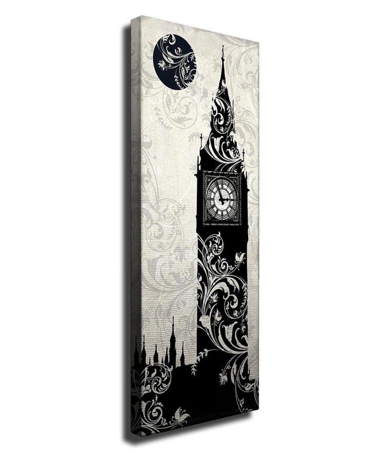 Dekorativ Canvasbillede 30x80 cm - Flerfarvet - Boligtilbehør - Billeder & kunst - Billeder på lærred