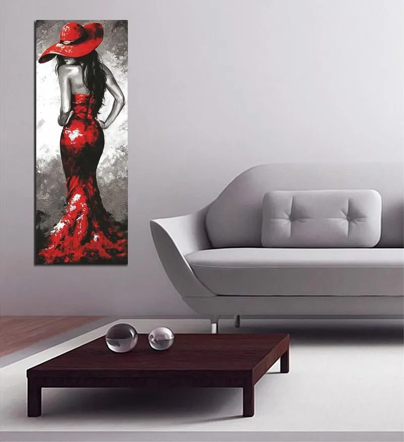 Dekorativ Canvasbillede 30x80 cm, Flerfarvet