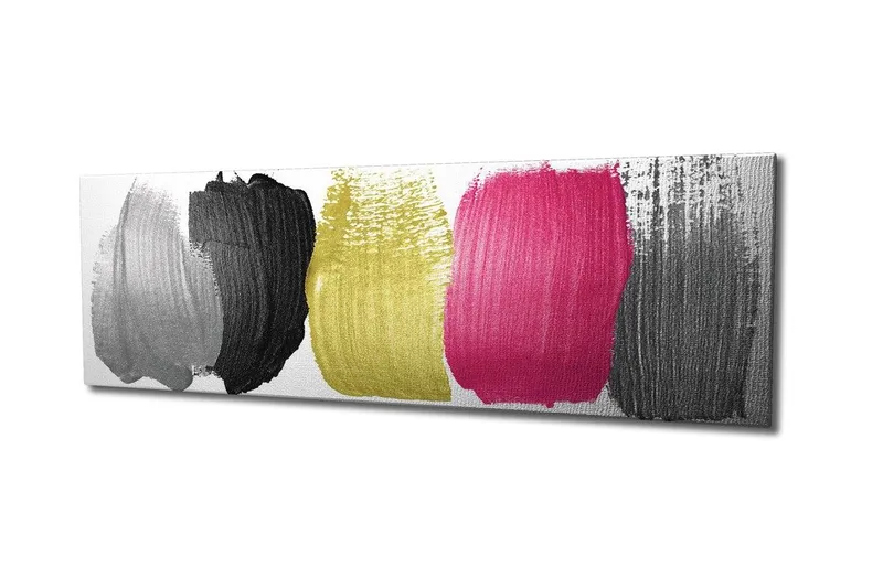 Dekorativ Canvasbillede 30x80 cm - Flerfarvet - Boligtilbehør - Billeder & kunst - Billeder på lærred