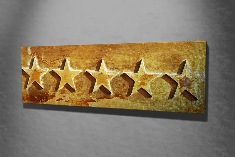 Dekorativ Canvasbillede 30x80 cm - Flerfarvet - Boligtilbehør - Billeder & kunst - Billeder på lærred