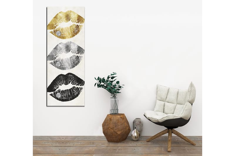 Dekorativ Canvasbillede 30x80 cm - Flerfarvet - Boligtilbehør - Billeder & kunst - Billeder på lærred