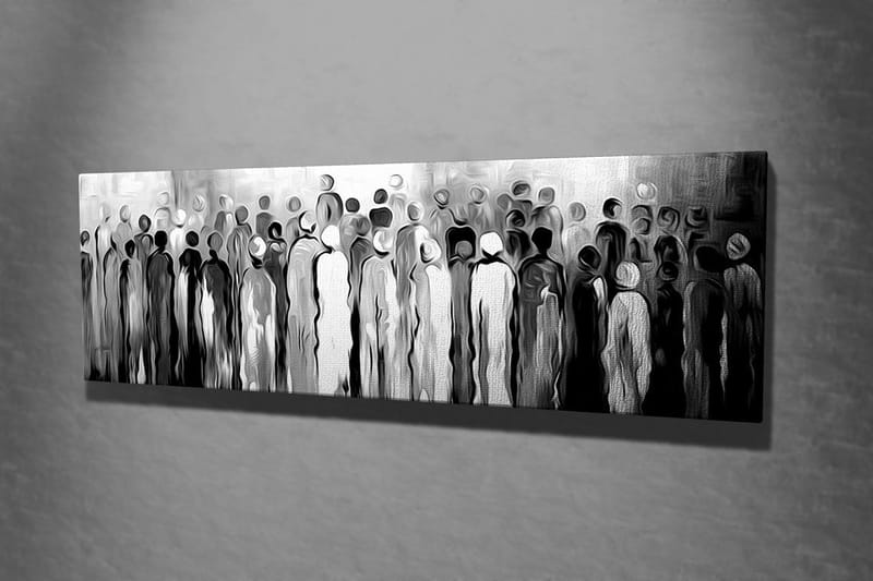 Dekorativ Canvasbillede 30x80 cm - Flerfarvet - Boligtilbehør - Billeder & kunst - Billeder på lærred