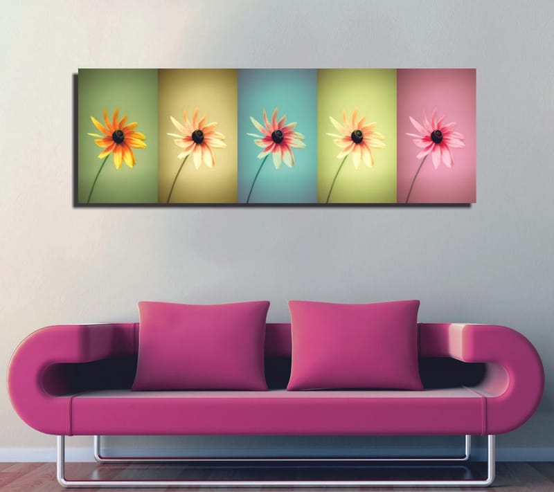 Dekorativ Canvasbillede 30x80 cm, Flerfarvet