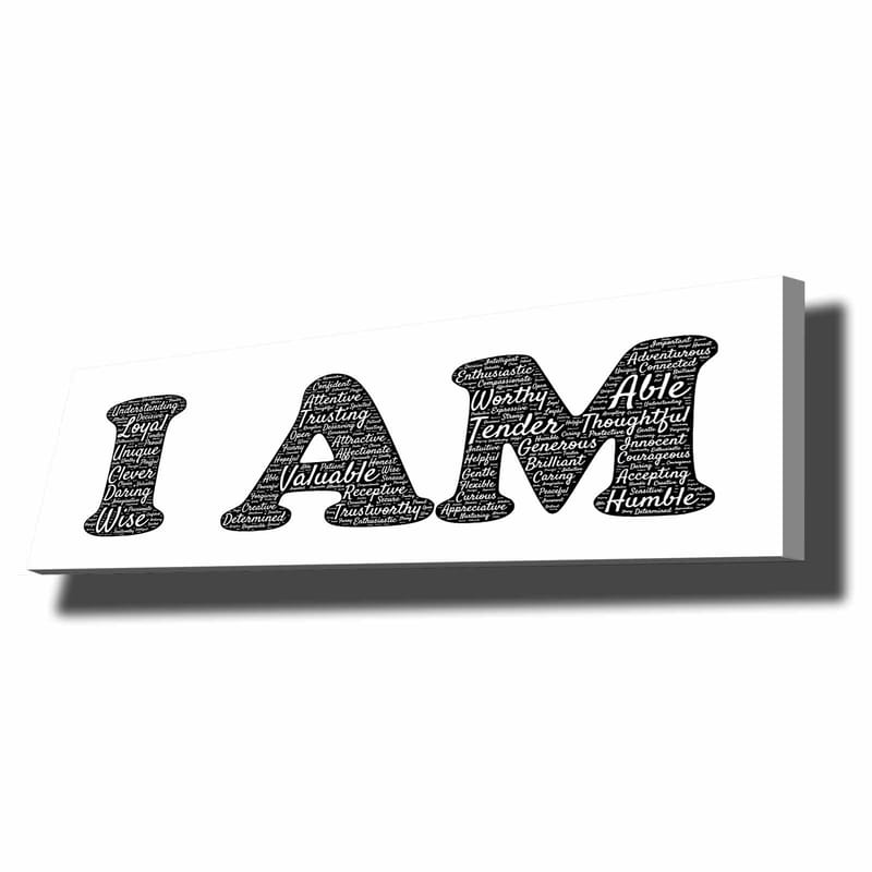 Dekorativ Canvasbillede 30x90 cm, Flerfarvet