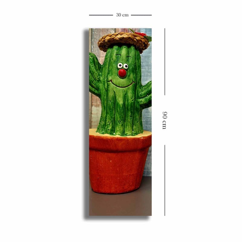 Dekorativ Canvasbillede 30x90 cm - Flerfarvet - Boligtilbehør - Billeder & kunst - Billeder på lærred