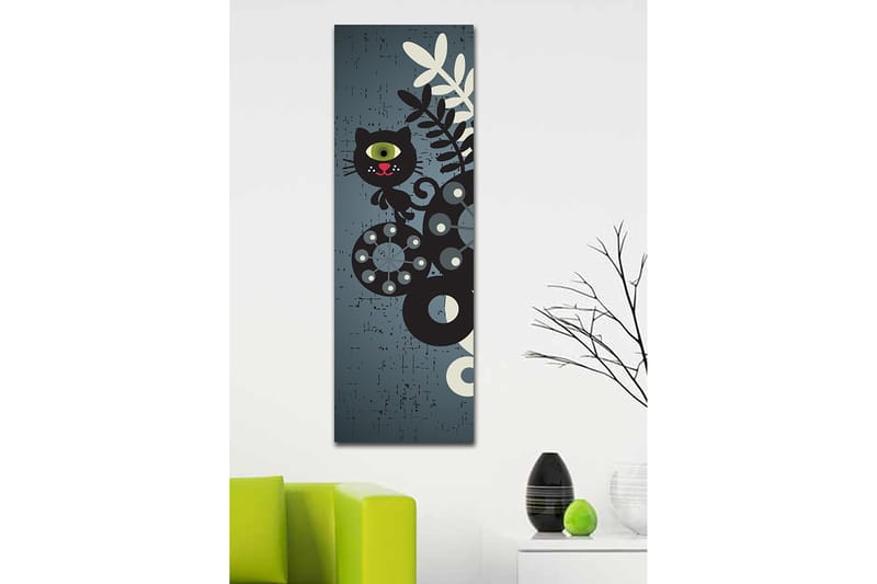 Dekorativ Canvasbillede 30x90 cm - Flerfarvet - Boligtilbehør - Billeder & kunst - Billeder på lærred