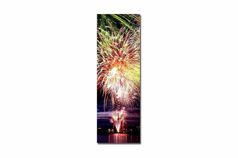 Dekorativ Canvasbillede 30x90 cm - Flerfarvet - Boligtilbehør - Billeder & kunst - Billeder på lærred