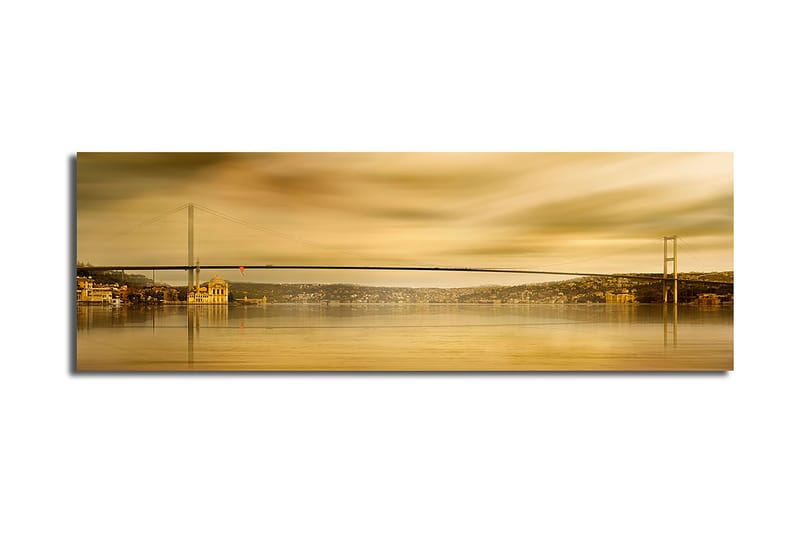 Dekorativ Canvasbillede 30x90 cm - Flerfarvet - Boligtilbehør - Billeder & kunst - Billeder på lærred