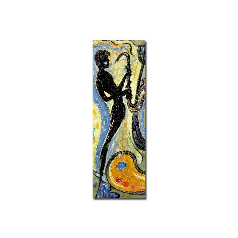 Dekorativ Canvasbillede 30x90 cm - Flerfarvet - Boligtilbehør - Billeder & kunst - Billeder på lærred