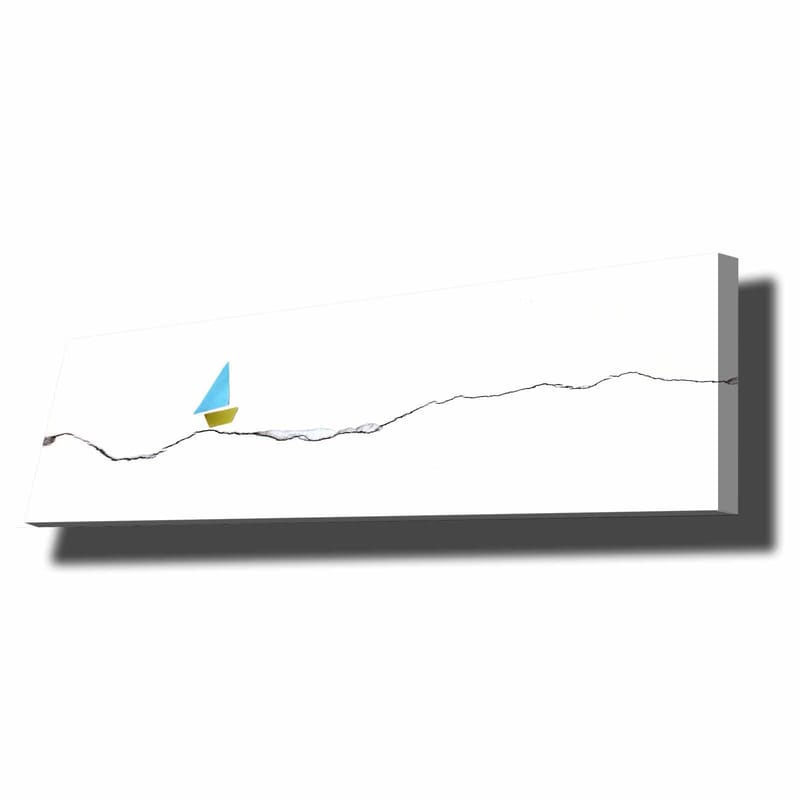 Dekorativ Canvasbillede 30x90 cm - Flerfarvet - Boligtilbehør - Billeder & kunst - Billeder på lærred