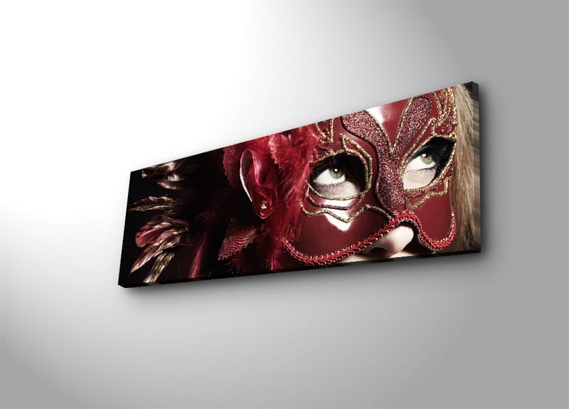 Dekorativ Canvasbillede 30x90 cm - Flerfarvet - Boligtilbehør - Billeder & kunst - Billeder på lærred