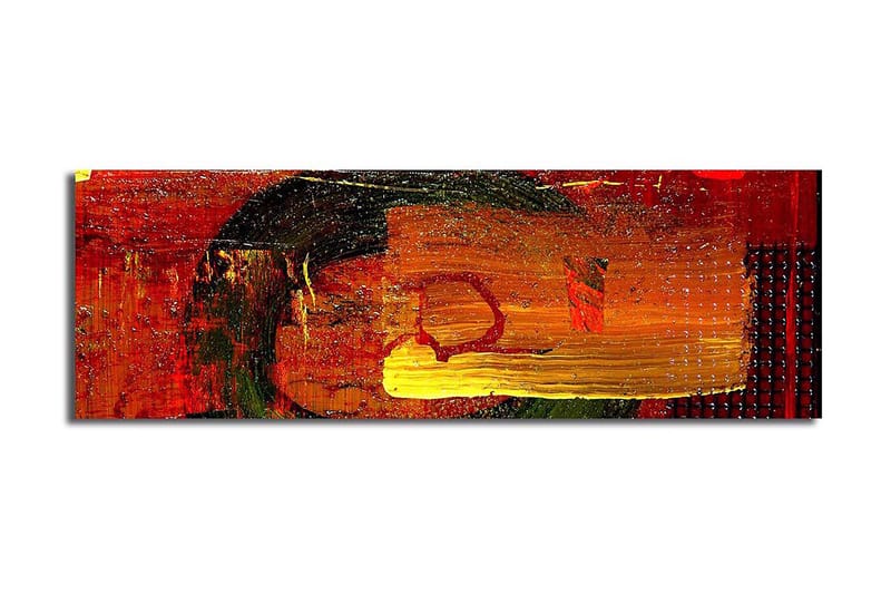 Dekorativ Canvasbillede 30x90 cm - Flerfarvet - Boligtilbehør - Billeder & kunst - Billeder på lærred