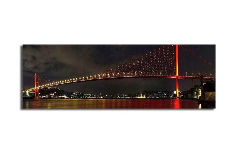 Dekorativ Canvasbillede 30x90 cm, Flerfarvet