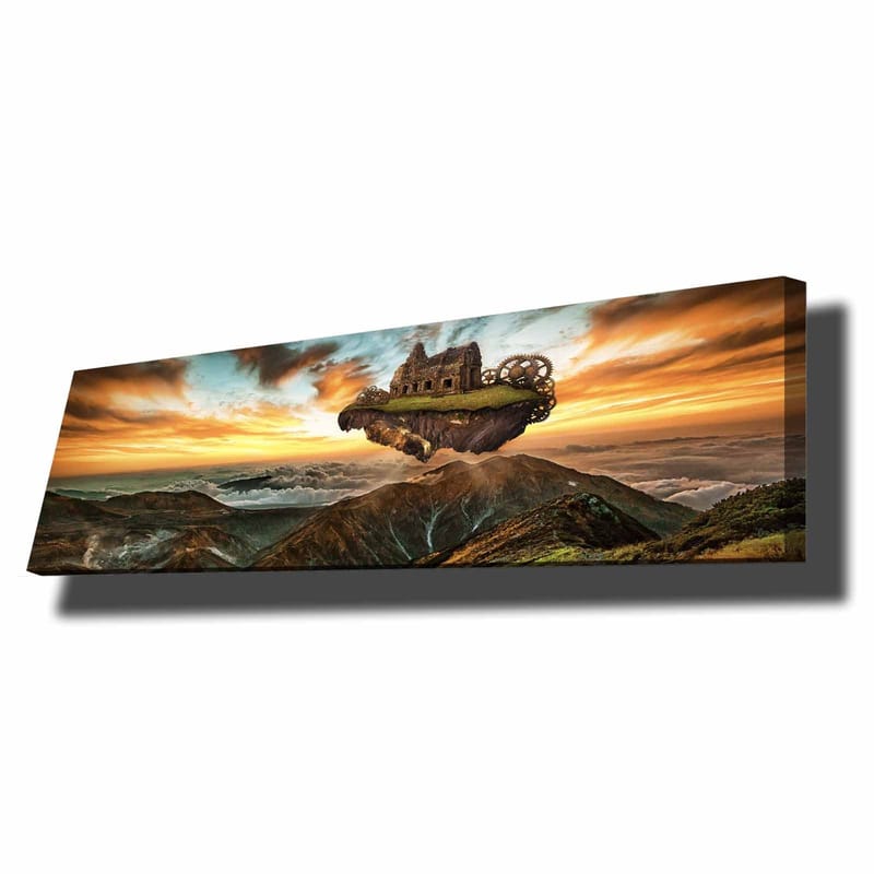 Dekorativ Canvasbillede 30x90 cm, Flerfarvet