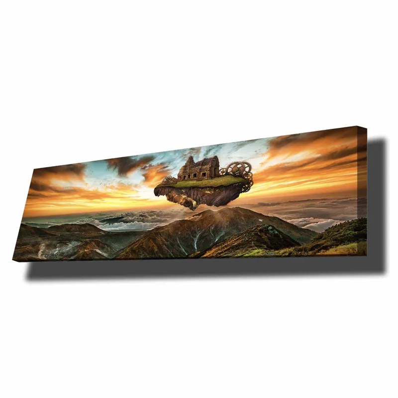 Dekorativ Canvasbillede 30x90 cm, Flerfarvet