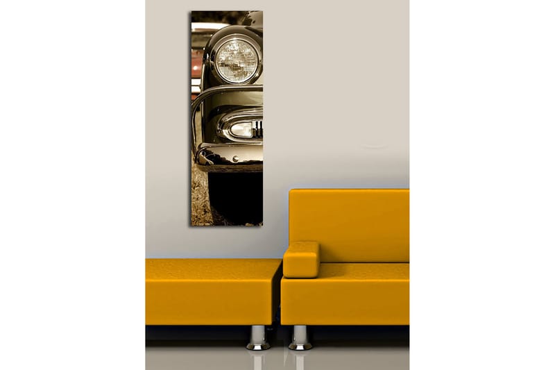 Dekorativ Canvasbillede 30x90 cm - Flerfarvet - Boligtilbehør - Billeder & kunst - Billeder på lærred