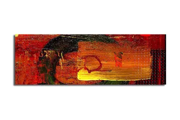 Dekorativ Canvasbillede 30x90 cm - Flerfarvet - Boligtilbehør - Billeder & kunst - Billeder på lærred