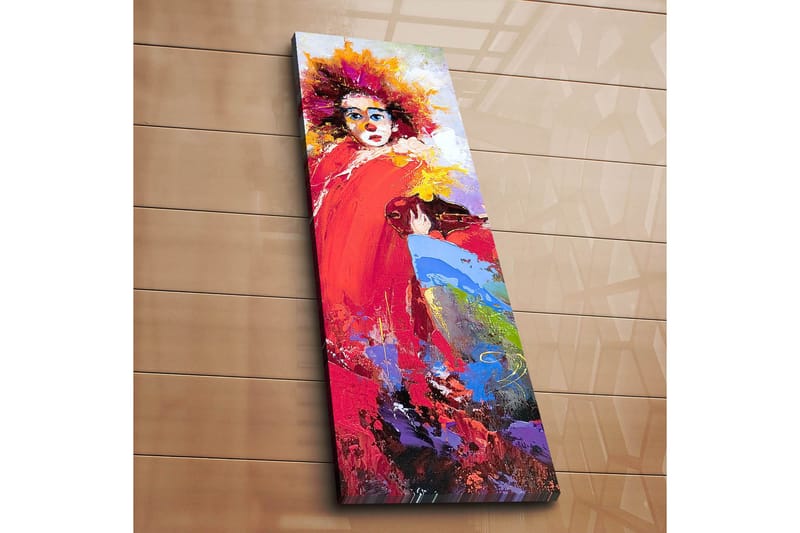 Dekorativ Canvasbillede 30x90 cm - Flerfarvet - Boligtilbehør - Billeder & kunst - Billeder på lærred