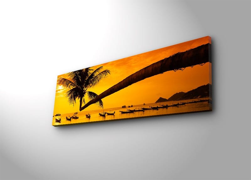 Dekorativ Canvasbillede 30x90 cm, Flerfarvet