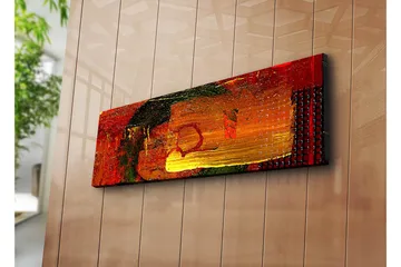 Dekorativ Canvasbillede 30x90 cm - Flerfarvet - Boligtilbehør - Billeder & kunst - Billeder på lærred