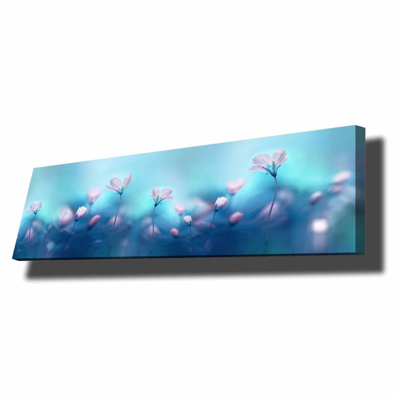 Dekorativ Canvasbillede 30x90 cm - Flerfarvet - Boligtilbehør - Billeder & kunst - Billeder på lærred