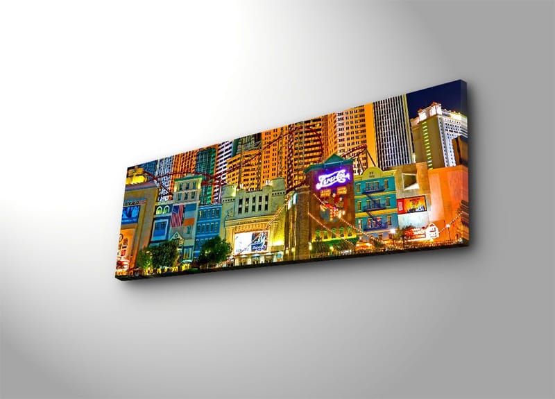 Dekorativ Canvasbillede 30x90 cm, Flerfarvet