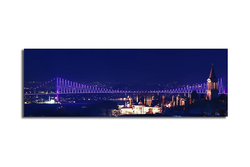 Dekorativ Canvasbillede 30x90 cm, Flerfarvet