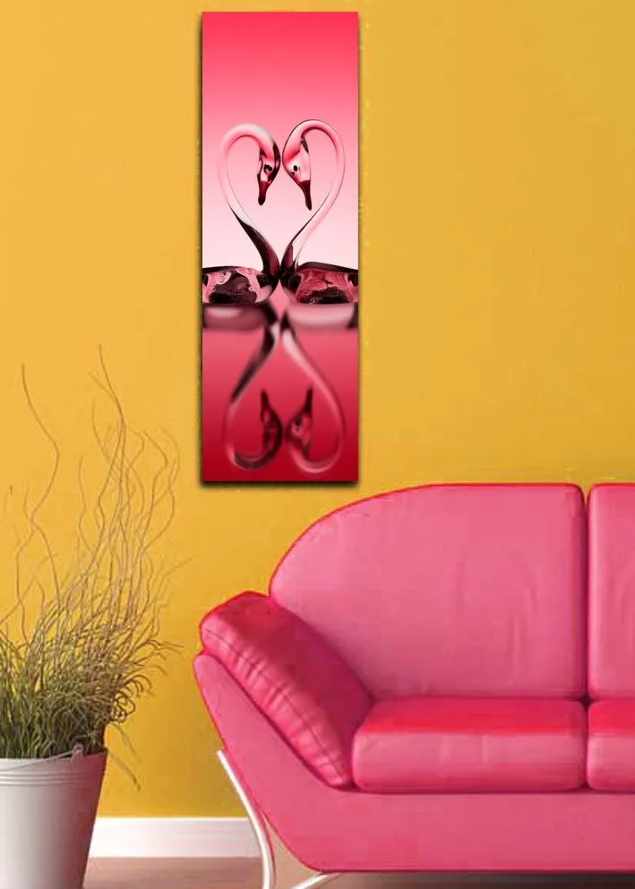 Dekorativ Canvasbillede 30x90 cm - Flerfarvet - Boligtilbehør - Billeder & kunst - Billeder på lærred