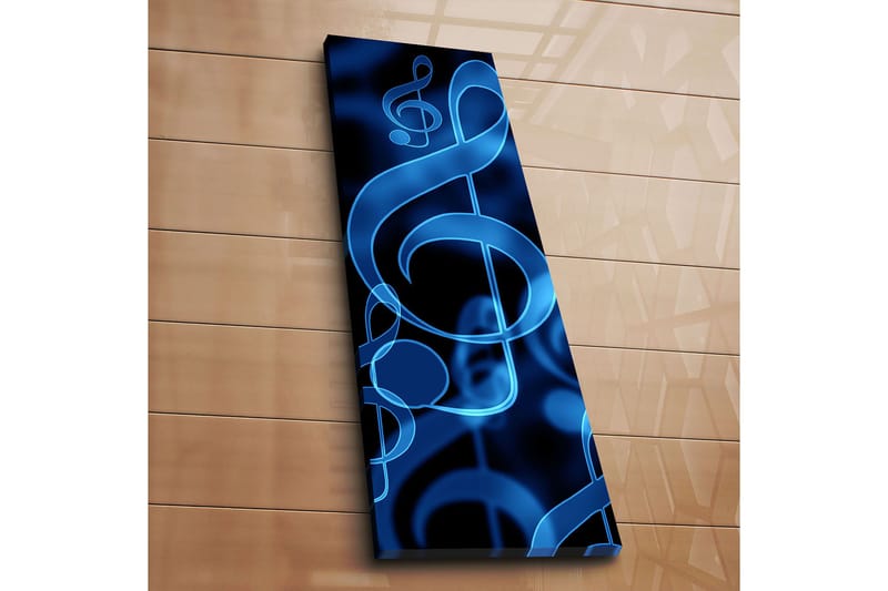 Dekorativ Canvasbillede 30x90 cm - Flerfarvet - Boligtilbehør - Billeder & kunst - Billeder på lærred