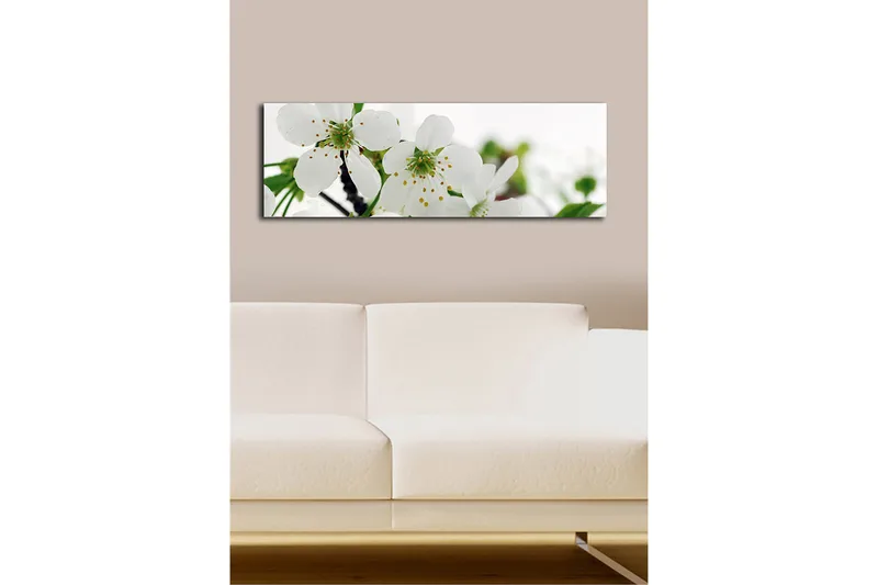 Dekorativ Canvasbillede 30x90 cm - Flerfarvet - Boligtilbehør - Billeder & kunst - Billeder på lærred